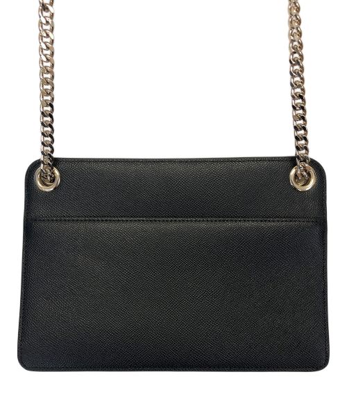 FURLA（フルラ）FURLA (フルラ) チェーンショルダーバッグ ブラックの古着・服飾アイテム