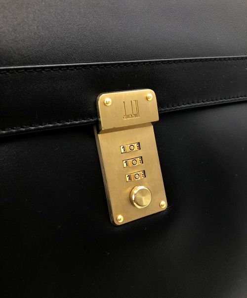 dunhill（ダンヒル）dunhill (ダンヒル) クラッチバッグ ブラックの古着・服飾アイテム