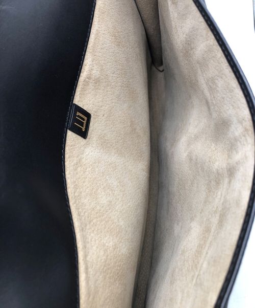 dunhill（ダンヒル）dunhill (ダンヒル) クラッチバッグ ブラックの古着・服飾アイテム