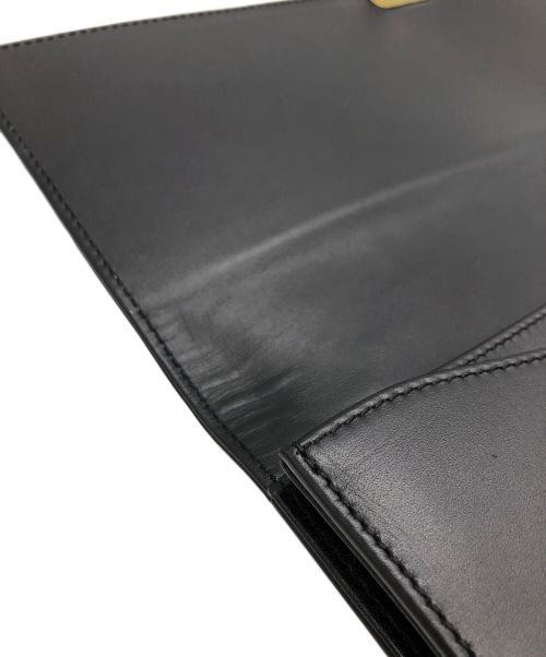 dunhill（ダンヒル）dunhill (ダンヒル) クラッチバッグ ブラックの古着・服飾アイテム