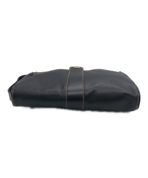 dunhill（ダンヒル）dunhill (ダンヒル) クラッチバッグ ブラックの古着・服飾アイテム