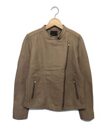 Noble（ノーブル）の古着「ソフトラムレザージャケット」｜ブラウン