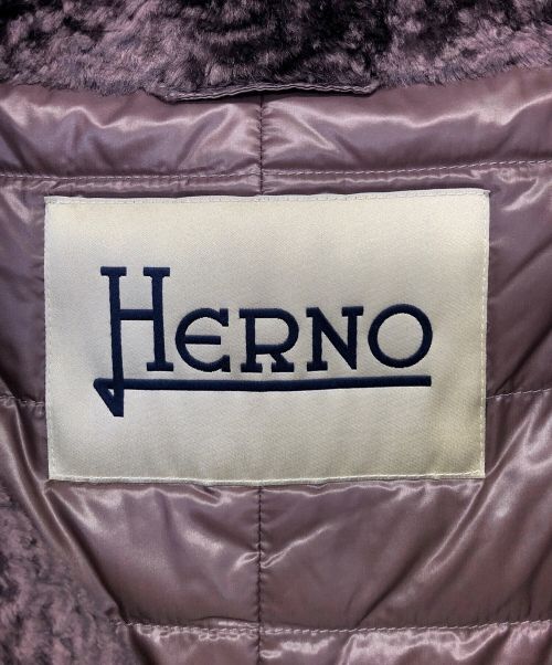 HERNO（ヘルノ）HERNO (ヘルノ) ダウンジャケット バイオレット サイズ:42の古着・服飾アイテム
