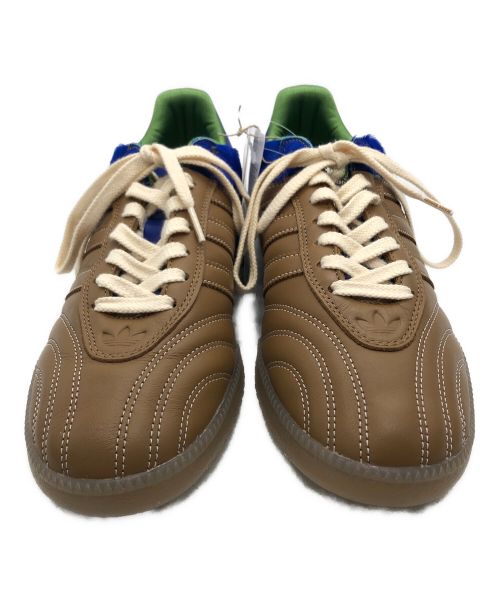 adidas（アディダス）adidas (アディダス) レザースニーカー ブラウン×ブルー サイズ:29cmの古着・服飾アイテム