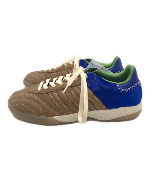 adidas（アディダス）adidas (アディダス) レザースニーカー ブラウン×ブルー サイズ:29cmの古着・服飾アイテム