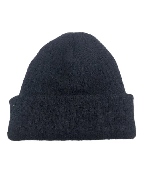 SUPREME（シュプリーム）Supreme (シュプリーム) ニット帽 ブラックの古着・服飾アイテム