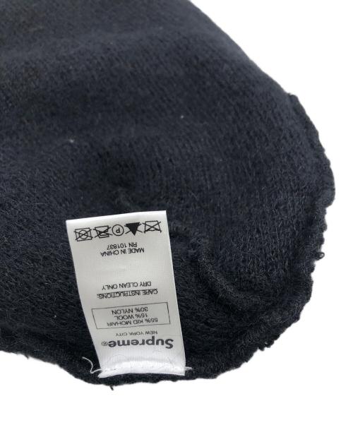 SUPREME（シュプリーム）Supreme (シュプリーム) ニット帽 ブラックの古着・服飾アイテム