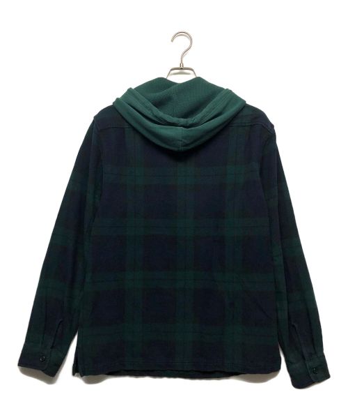 SUPREME（シュプリーム）SUPREME (シュプリーム) シャツパーカー グリーン サイズ:Mの古着・服飾アイテム