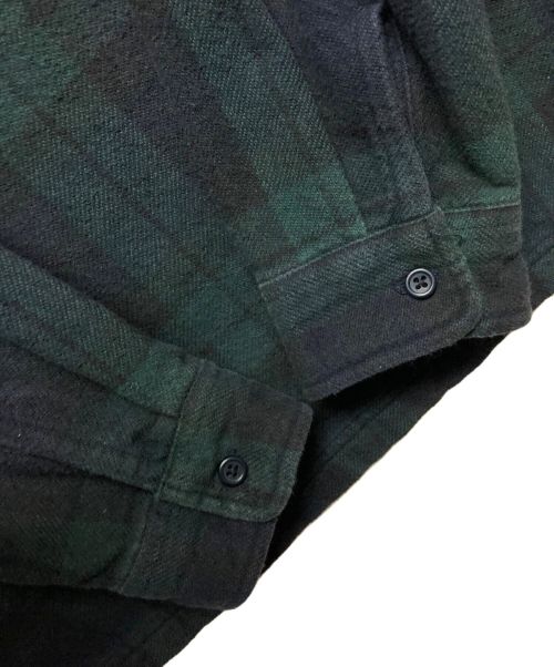 SUPREME（シュプリーム）SUPREME (シュプリーム) シャツパーカー グリーン サイズ:Mの古着・服飾アイテム