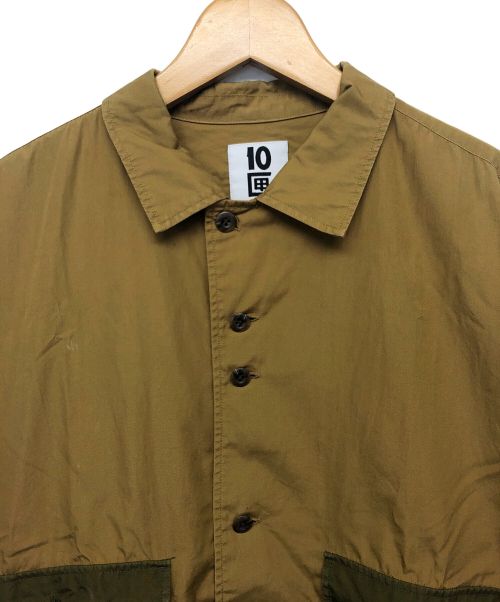 TENBOX（テンボックス）TENBOX (テンボックス) 半袖シャツ ベージュ サイズ:不明の古着・服飾アイテム