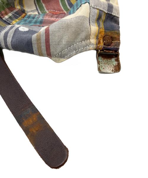 SUPREME（シュプリーム）SUPREME (シュプリーム) キャップ 19SS/PATCHWORK MADRAS S LOGO 6-PANの古着・服飾アイテム