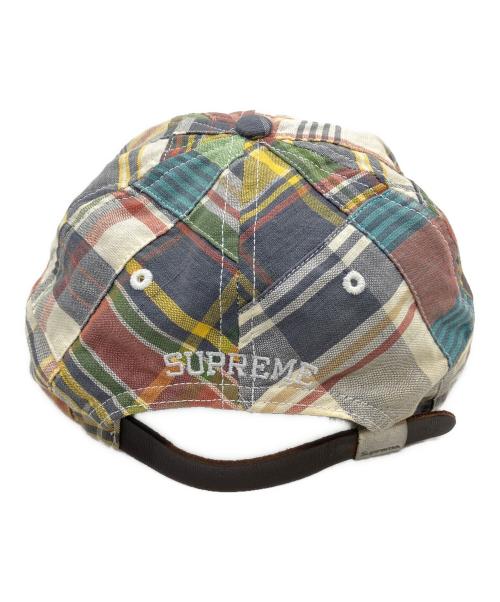 SUPREME（シュプリーム）SUPREME (シュプリーム) キャップ 19SS/PATCHWORK MADRAS S LOGO 6-PANの古着・服飾アイテム