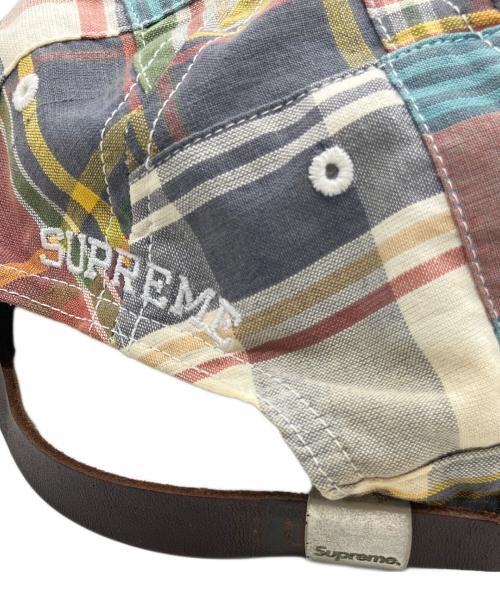 SUPREME（シュプリーム）SUPREME (シュプリーム) キャップ 19SS/PATCHWORK MADRAS S LOGO 6-PANの古着・服飾アイテム