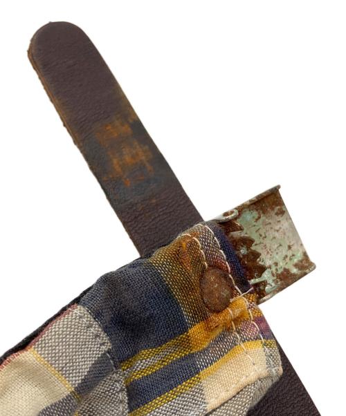 SUPREME（シュプリーム）SUPREME (シュプリーム) キャップ 19SS/PATCHWORK MADRAS S LOGO 6-PANの古着・服飾アイテム