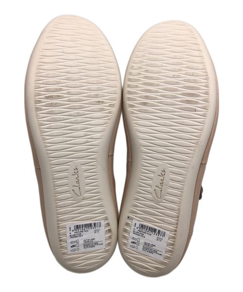 CLARKS（クラークス）CLARKS (クラークス) ストラップシューズ ピンク サイズ:23.5cmの古着・服飾アイテム