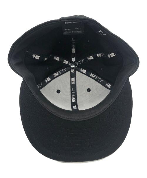 New Era（ニューエラ）New Era (ニューエラ) Needles (ニードルズ) キャップ ブラック×パープルの古着・服飾アイテム