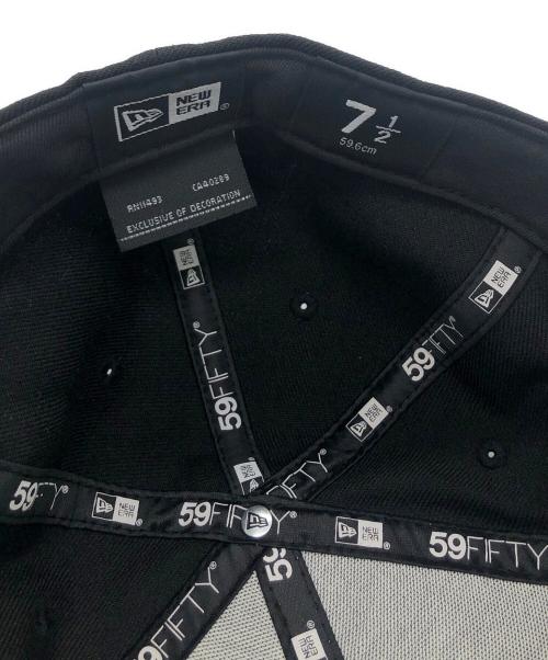 New Era（ニューエラ）New Era (ニューエラ) Needles (ニードルズ) キャップ ブラック×パープルの古着・服飾アイテム