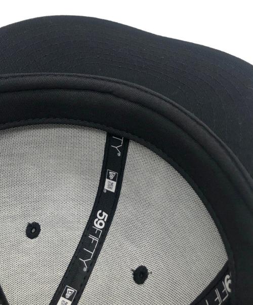 New Era（ニューエラ）New Era (ニューエラ) Needles (ニードルズ) キャップ ブラック×パープルの古着・服飾アイテム