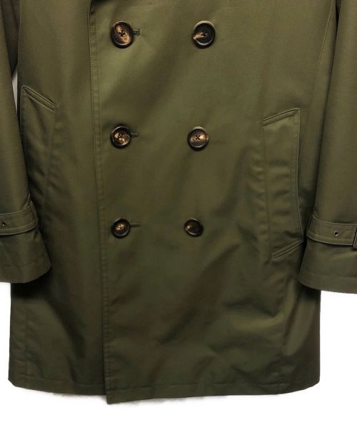 BLACK LABEL CRESTBRIDGE（ブラックレーベル クレストブリッジ）BLACK LABEL CRESTBRIDGE (ブラックレーベル クレストブリッジ) コート オリーブ サイズ:Mの古着・服飾アイテム