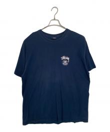 stussy（ステューシー）の古着「stussy ロゴTシャツ」｜ネイビー