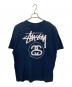 stussy (ステューシー) stussy ロゴTシャツ ネイビー サイズ:XL：8000円