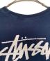 中古・古着 stussy (ステューシー) stussy ロゴTシャツ ネイビー サイズ:XL：8000円