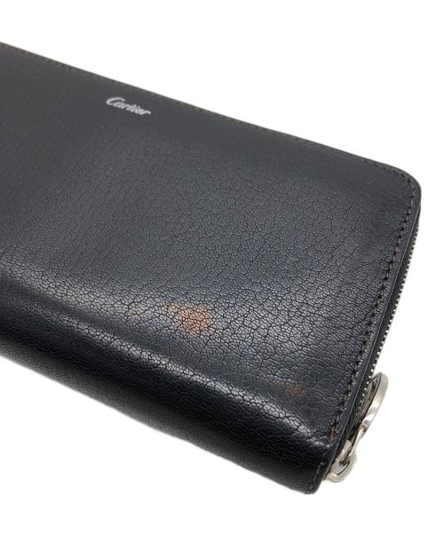 Cartier（カルティエ）Cartier (カルティエ) 長財布 ブラックの古着・服飾アイテム