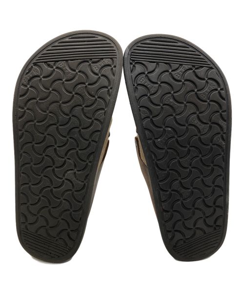 BIRKENSTOCK（ビルケンシュトック）BIRKENSTOCK (ビルケンシュトック) サンダル ブラウン×ベージュ サイズ:26cmの古着・服飾アイテム