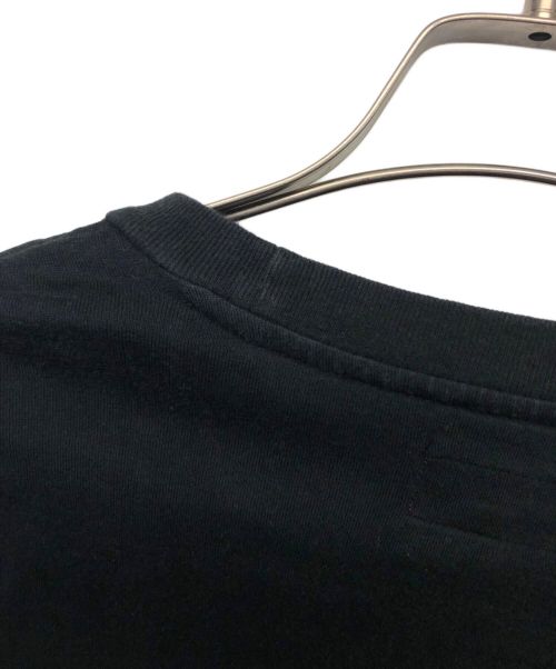 SUPREME（シュプリーム）SUPREME (シュプリーム) Text Rib Hooded Sweatshirt ブラック サイズ:Mの古着・服飾アイテム