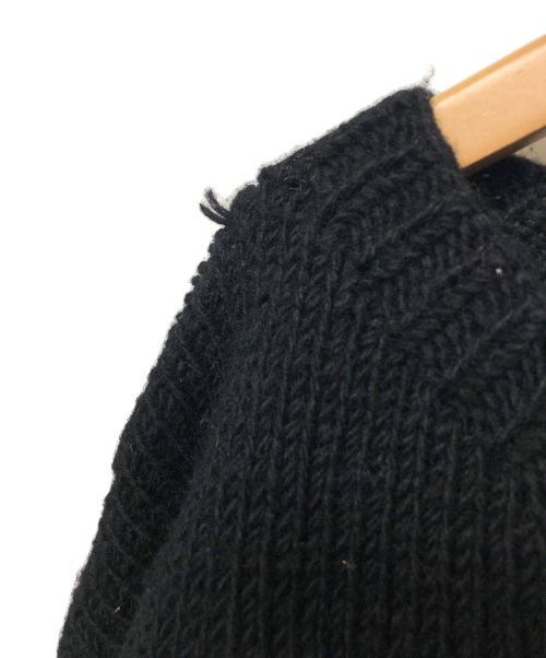 Mcmachan Woolen（マクマーンウーレン）Mcmachan Woolen (マクマーンウーレン) ニット ブラック サイズ:不明の古着・服飾アイテム