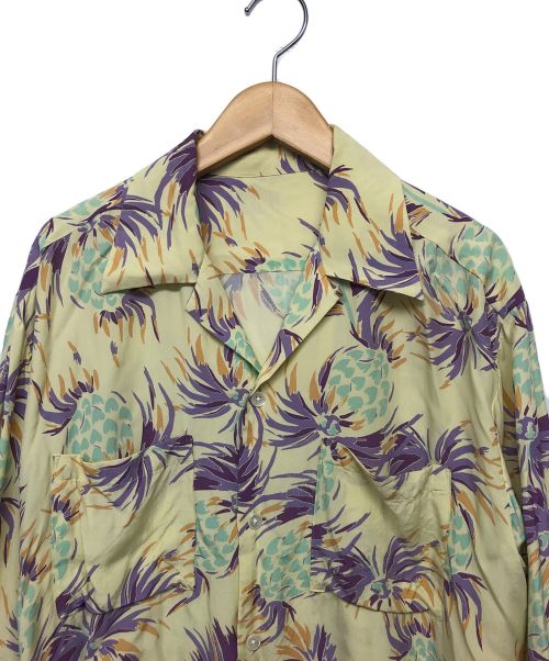 URU（ウル）URU (ウル) 長袖シャツ イエロー サイズ:Mの古着・服飾アイテム