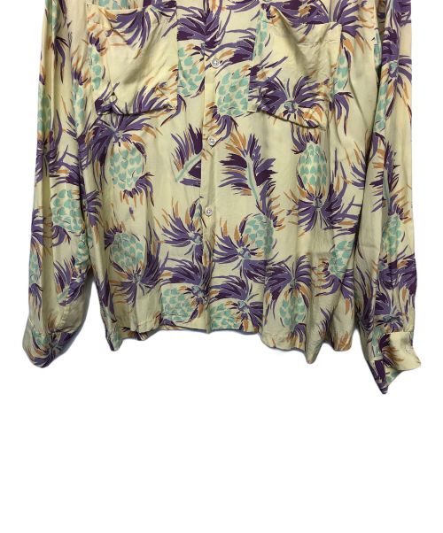 URU（ウル）URU (ウル) 長袖シャツ イエロー サイズ:Mの古着・服飾アイテム