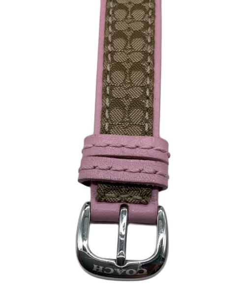 COACH（コーチ）COACH (コーチ) 腕時計 ピンクの古着・服飾アイテム