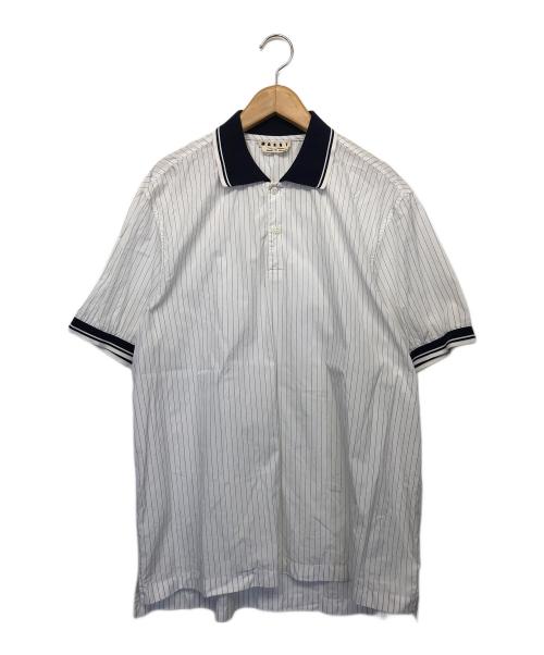 MARNI（マルニ）MARNI (マルニ) ストライプシャツ ホワイト サイズ:46の古着・服飾アイテム