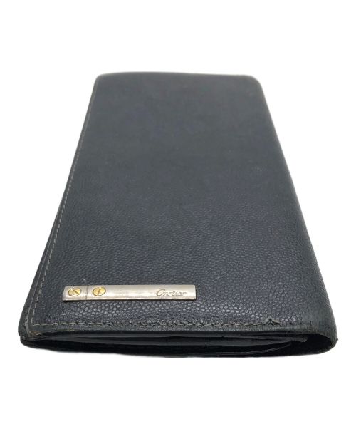Cartier（カルティエ）Cartier (カルティエ) 長財布 ブラックの古着・服飾アイテム