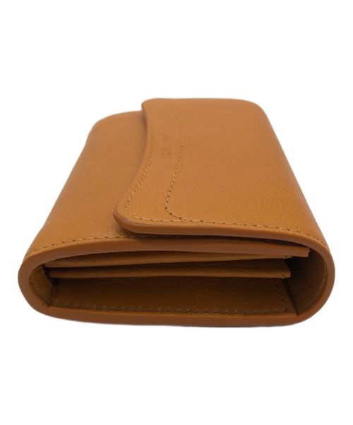 IL BISONTE（イル ビゾンテ）IL BISONTE (イル ビゾンテ) 3つ折り財布 キャメルの古着・服飾アイテム