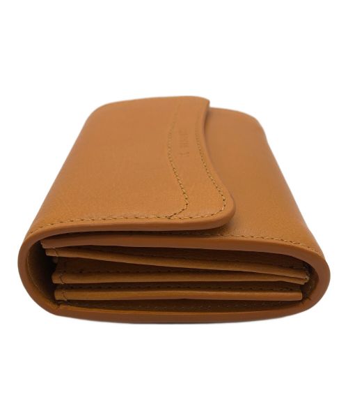 IL BISONTE（イル ビゾンテ）IL BISONTE (イル ビゾンテ) 3つ折り財布 キャメルの古着・服飾アイテム