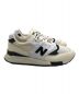 中古・古着 NEW BALANCE (ニューバランス) スニーカー ブラック×アイボリー サイズ:28cm：15000円