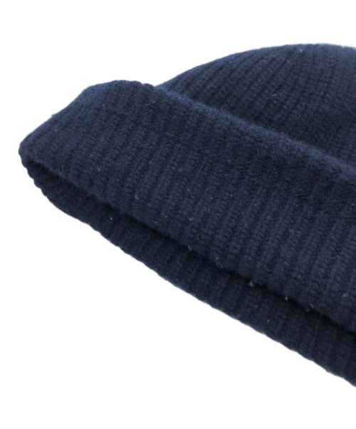 MONCLER（モンクレール）MONCLER (モンクレール) ニットワッチ ネイビーの古着・服飾アイテム