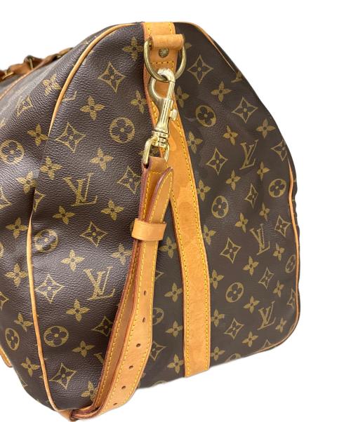 LOUIS VUITTON（ルイ ヴィトン）LOUIS VUITTON (ルイ ヴィトン) ボストンバッグ　キーポル・バンドリエール60 ブラウンの古着・服飾アイテム