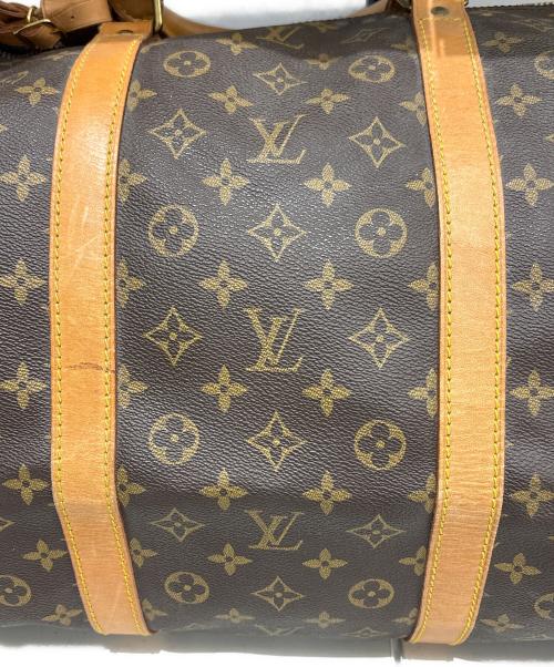 LOUIS VUITTON（ルイ ヴィトン）LOUIS VUITTON (ルイ ヴィトン) ボストンバッグ　キーポル・バンドリエール60 ブラウンの古着・服飾アイテム