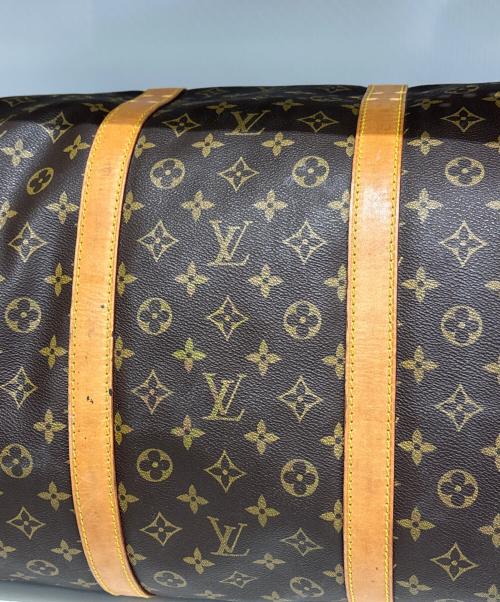 LOUIS VUITTON（ルイ ヴィトン）LOUIS VUITTON (ルイ ヴィトン) ボストンバッグ　キーポル・バンドリエール60 ブラウンの古着・服飾アイテム