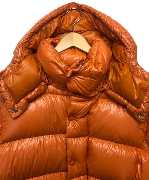 MONCLER（モンクレール）MONCLER (モンクレール) ダウンジャケット オレンジ サイズ:３の古着・服飾アイテム