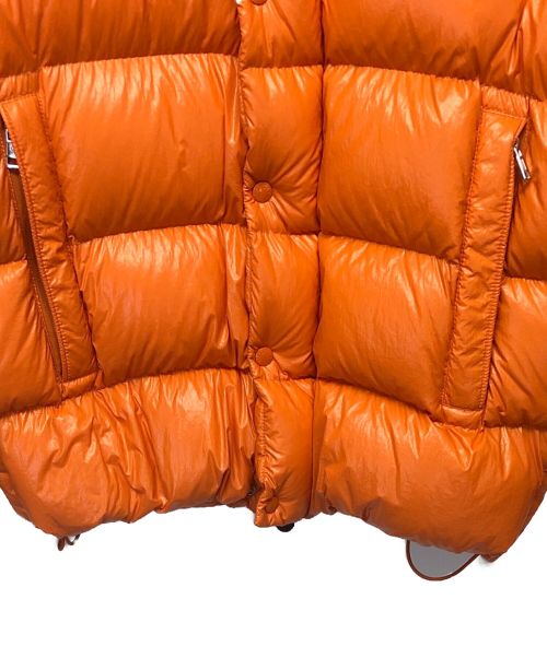 MONCLER（モンクレール）MONCLER (モンクレール) ダウンジャケット オレンジ サイズ:３の古着・服飾アイテム