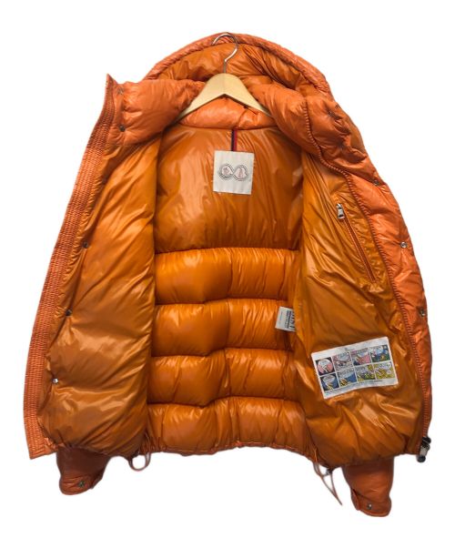 MONCLER（モンクレール）MONCLER (モンクレール) ダウンジャケット オレンジ サイズ:３の古着・服飾アイテム