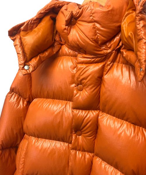 MONCLER（モンクレール）MONCLER (モンクレール) ダウンジャケット オレンジ サイズ:３の古着・服飾アイテム