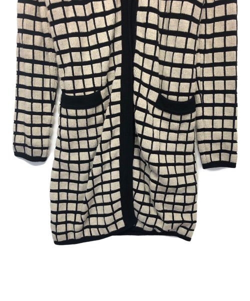 'S Max Mara（エスマックスマーラ）'S Max Mara (エスマックスマーラ) ニットコート ベージュ サイズ:Sの古着・服飾アイテム