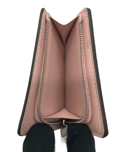 LOUIS VUITTON（ルイ ヴィトン）LOUIS VUITTON (ルイ ヴィトン) 3マヒナ ポルトフォイユ イリス つ折り財布 ピンクの古着・服飾アイテム