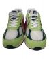 NEW BALANCE (ニューバランス) スニーカー 黄緑×ホワイト サイズ:28.5cm：17000円