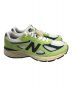 中古・古着 NEW BALANCE (ニューバランス) スニーカー 黄緑×ホワイト サイズ:28.5cm：17000円
